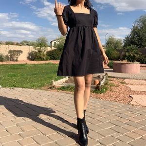 Black mini dress size medium brand Allison and Kelly